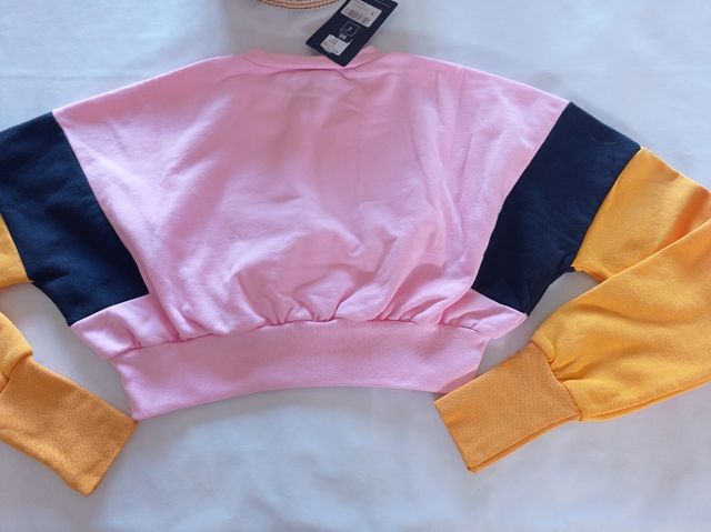 Hip Hop Rap Sudadera Corta estilo 80s Vintage