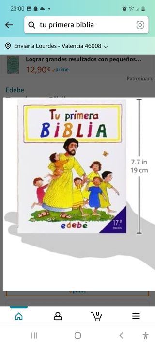 Tu primera Biblia