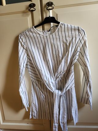 Camisa a rayas de Zara Woman talla Xs 