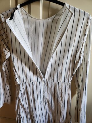 Camisa a rayas de Zara Woman talla Xs 