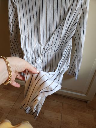 Camisa a rayas de Zara Woman talla Xs 