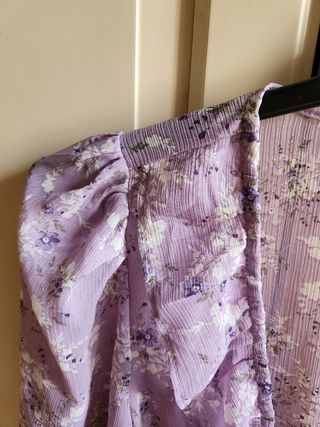 Blusa cruzada de Stradivarius talla s