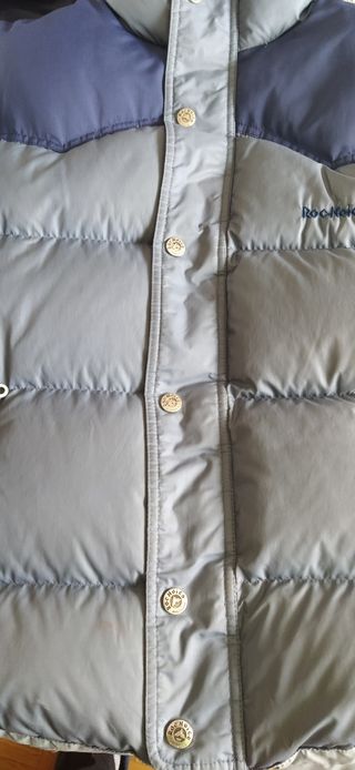 Chaqueta plumas vintage mujer