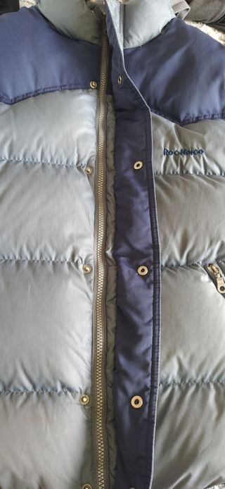 Chaqueta plumas vintage mujer