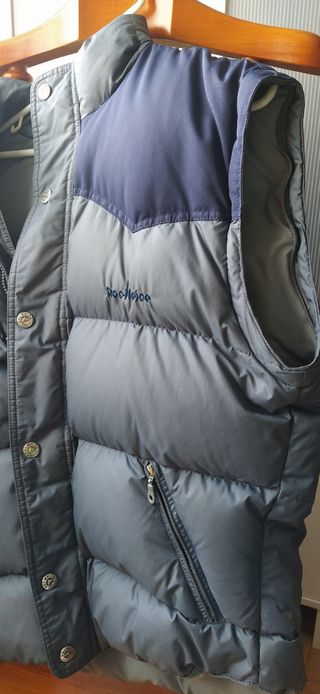 Chaqueta plumas vintage mujer