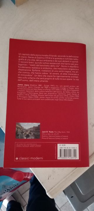Libro "Gente di Dublino" di James Joyce