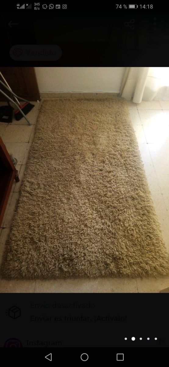 alfombra de pelo