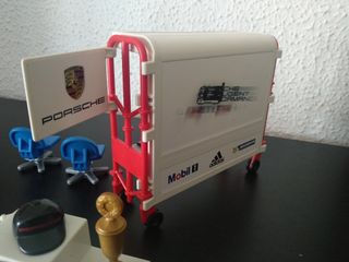 Playmobil. Complementos carreras de coche.