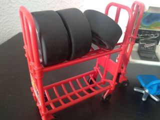 Playmobil. Complementos carreras de coche.