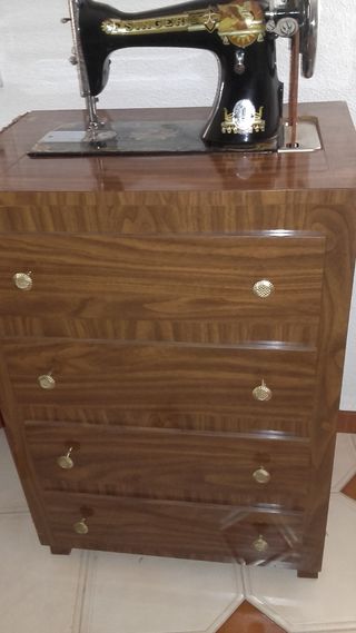 maquina de coser singer antigua