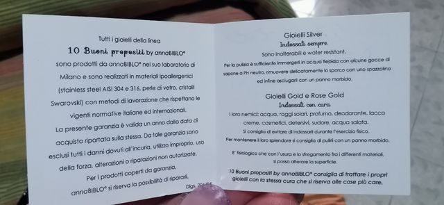 Bracciale Anna Biblò