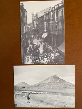Palencia- Carpeta I con 8 Postales Antiguas XIX