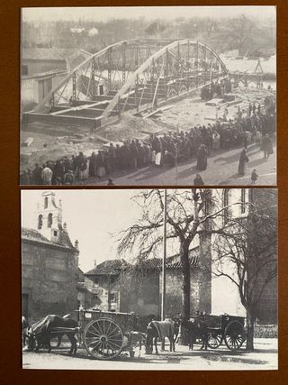 Palencia- Carpeta I con 8 Postales Antiguas XIX