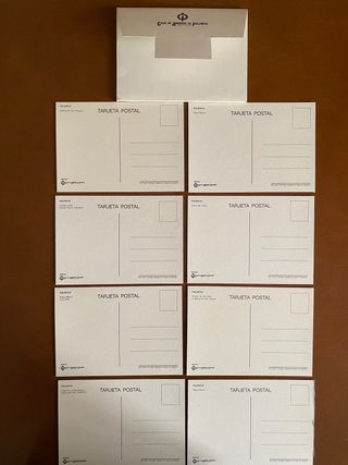Palencia- Carpeta I con 8 Postales Antiguas XIX