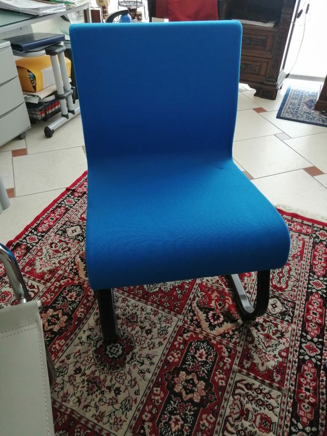 Poltrona Attesa In Tessuto Ignifugo