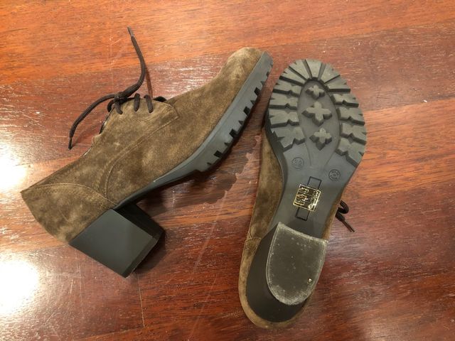 Zapatos mujer de ante