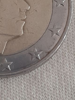 moneda 2 euros Luxemburgo año 2007.