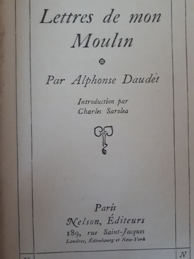 Lettres de mon Moulin - Daudet