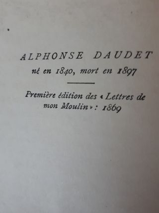 Lettres de mon Moulin - Daudet