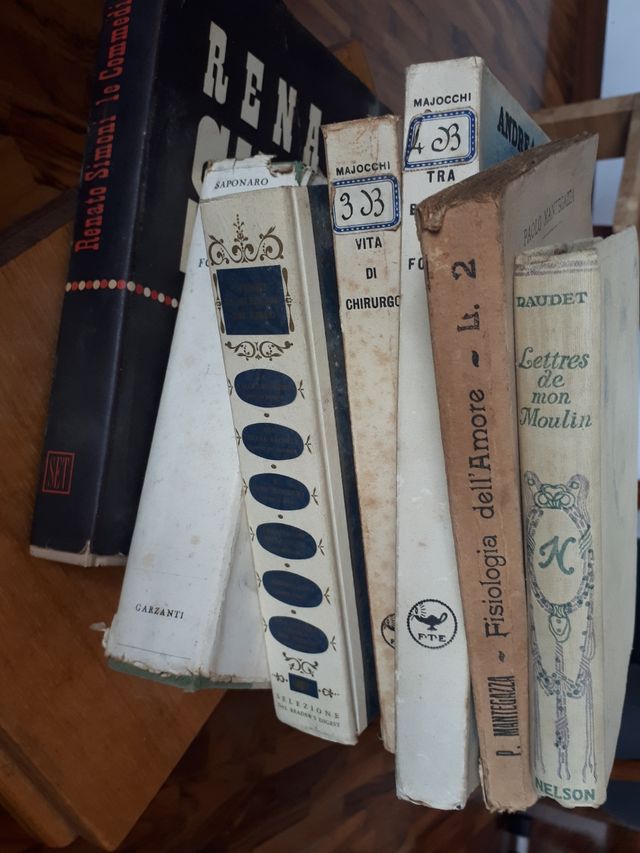 lotto 7 libri antichi