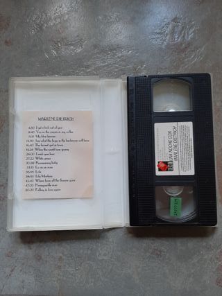 Una noche con Marlene Dietrich VHS
