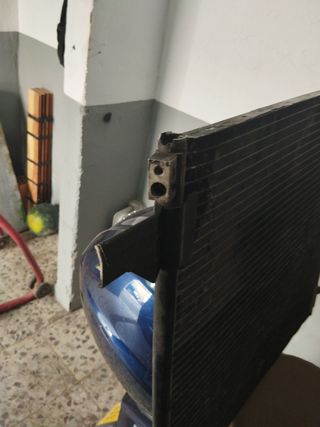 radiador de aire acondicionado de mercedes ml w163