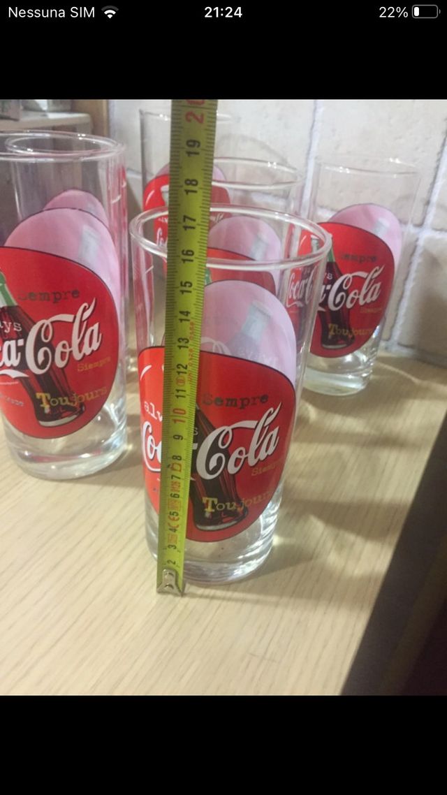 Bicchieri coca cola