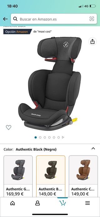 Silla Bebeconfort isofix 