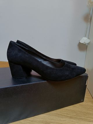 Zapatos de tacón negros Lefties nuevos