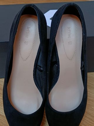 Zapatos de tacón negros Lefties nuevos