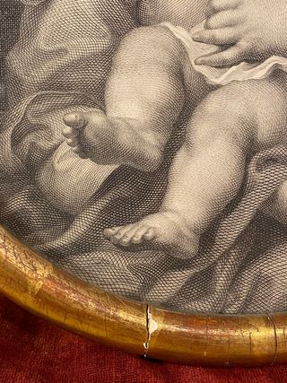 Grabado antiguo Esquivel de Sotomayor, 1802