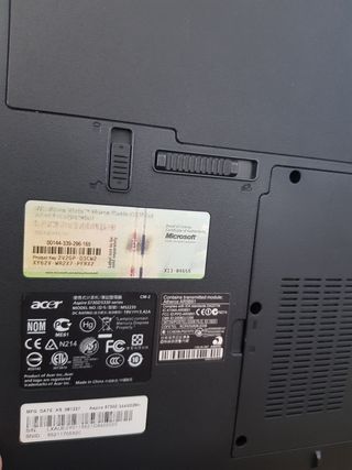 Ordenador portátil Acer Aspire