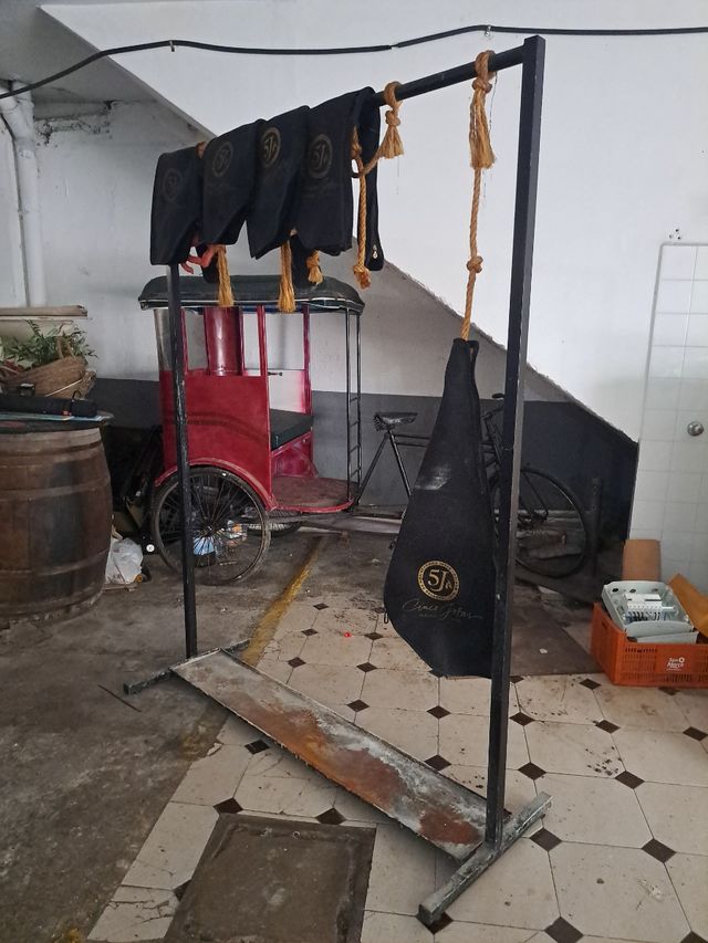 colgador para jamones