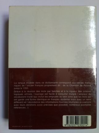 Diccionario del francés antiguo
