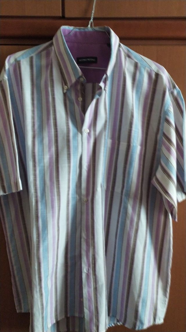 camisa hombre talla grande