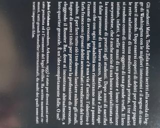 2libri di Jhon Grisham l'informatore