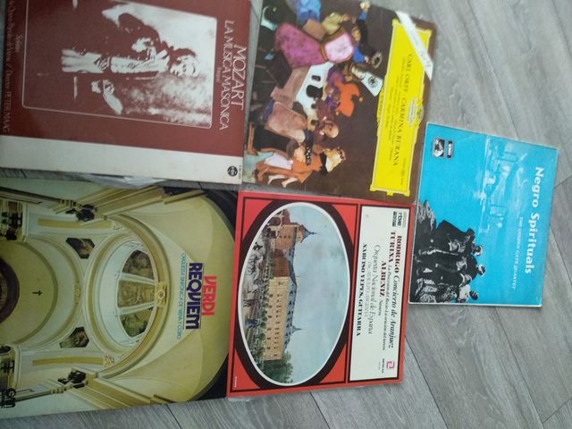 Discos de vinilo música clásica