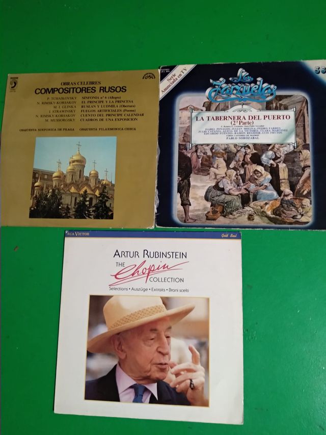 Discos de vinilo música clásica