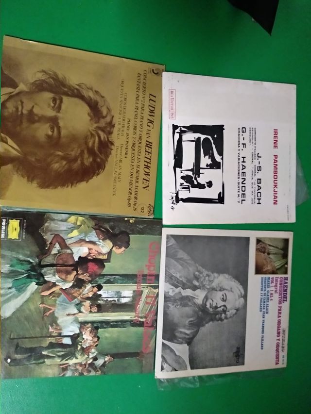 Discos de vinilo música clásica