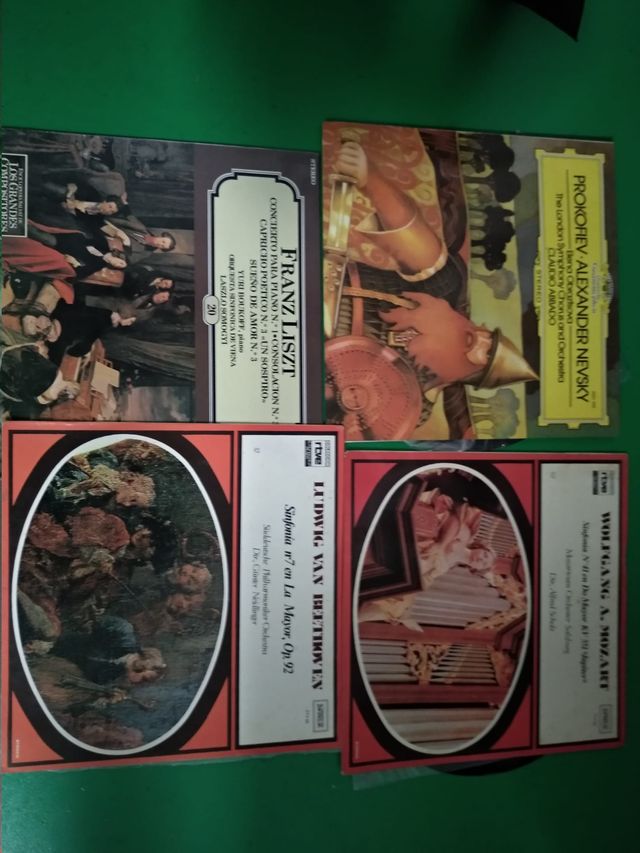 Discos de vinilo música clásica