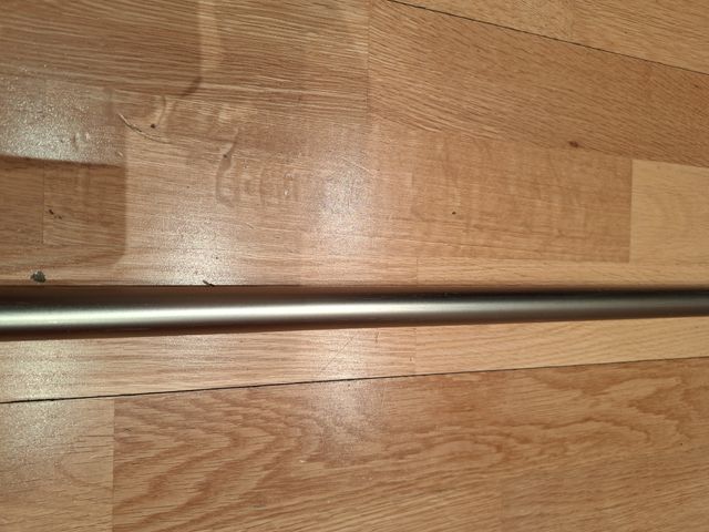 Barra de cortina 177 cm. acero inox