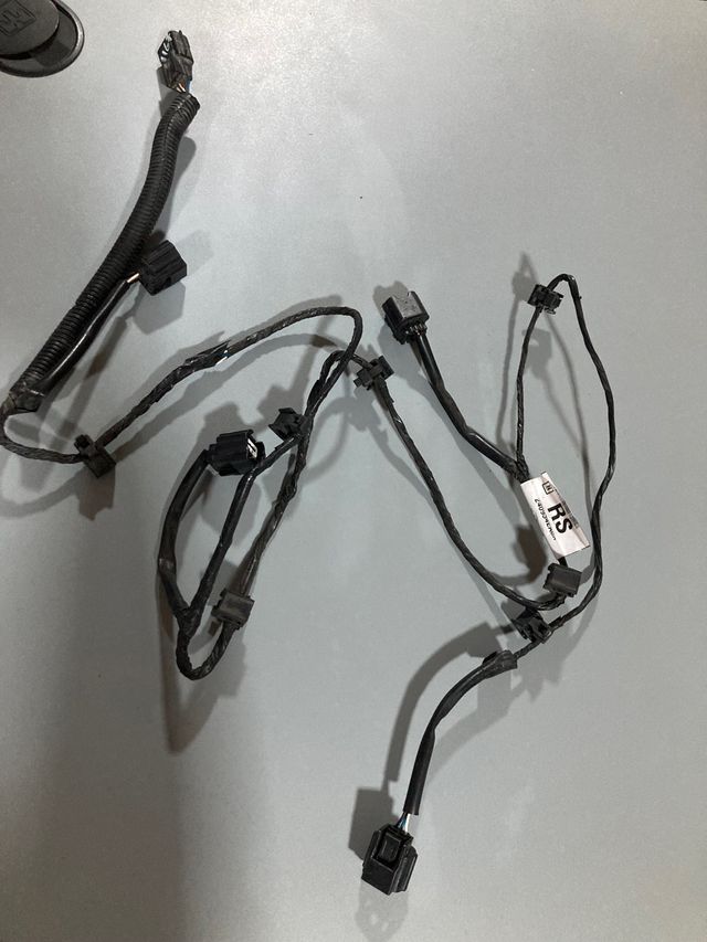 Cableado sensores aparcamiento