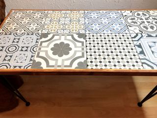 MESA DE CENTRO, TERRAZA O JARDIN DE  AZULEJOS