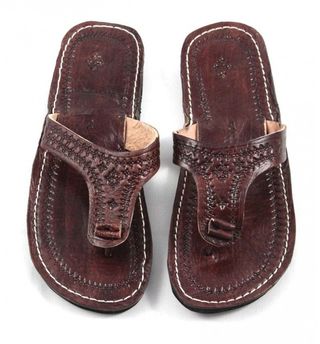 Sandalia Piel color Marron Talla desde 37 hasta 44