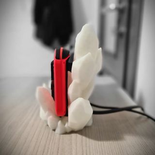 Porta docking station cristallo nintendo switch 