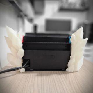 Porta docking station cristallo nintendo switch 