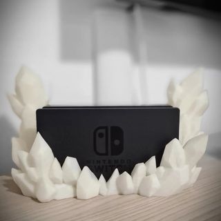 Porta docking station cristallo nintendo switch 