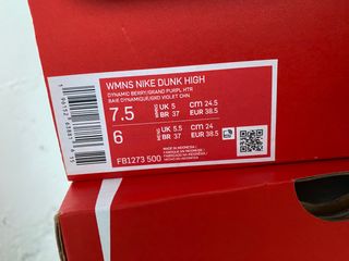 Nike Dunk High n. 38,5