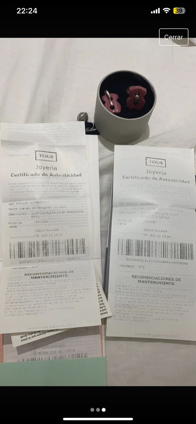 Conjunto Tous Rodonita