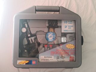 (SOLO HOY) Microscopio con maletín